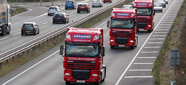 three trucks Content Image